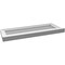 Ekena Millwork Vertical Surface Mount PVC Gable Vent w/ 2"W x 2"H , Brickmould Sill Frame, 30"W x 12"H GVPVE30X1203SN - alternate 5